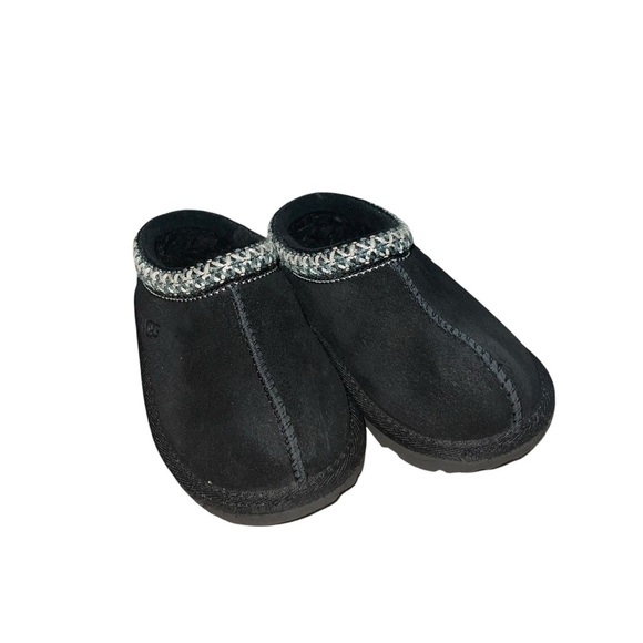 UGG Kids Tasman II Black Slippers Size 9 - Picture 2 of 8